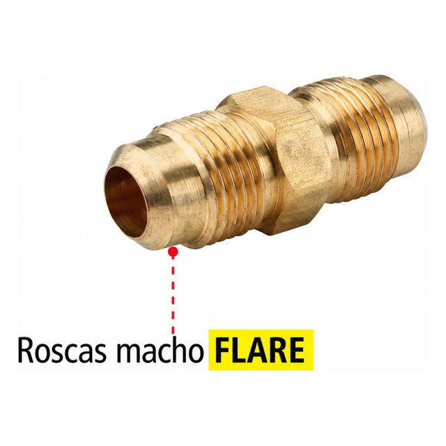 Codo bronce UNF x 1/2